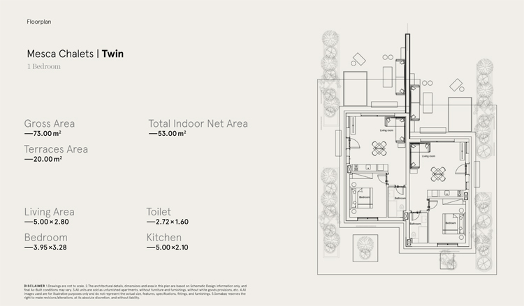 Twin Chalet with garden - Mesca Soma Bay - 8